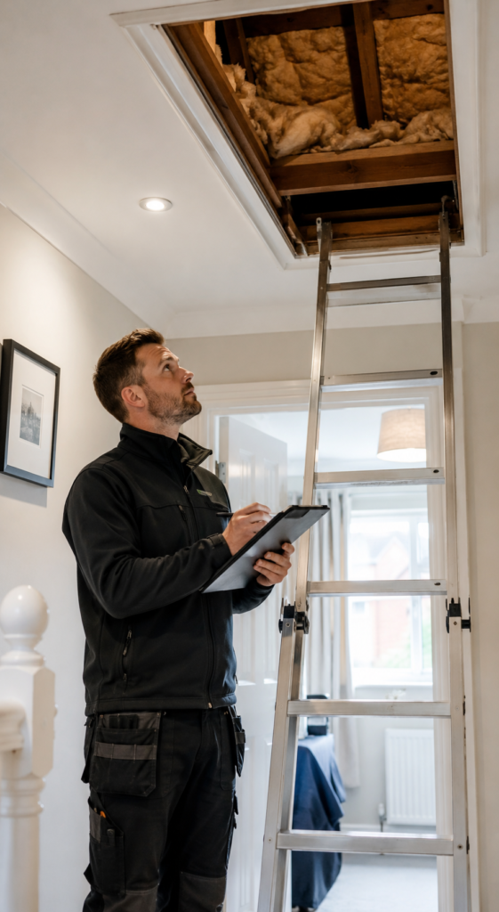 insulation-contractor-inspecting-attic