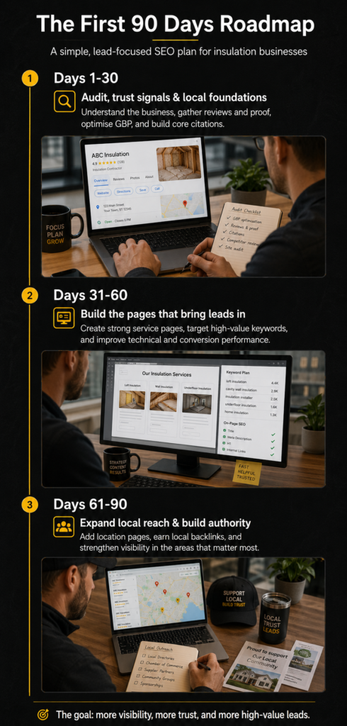 insulation-seo-90-day-roadmap