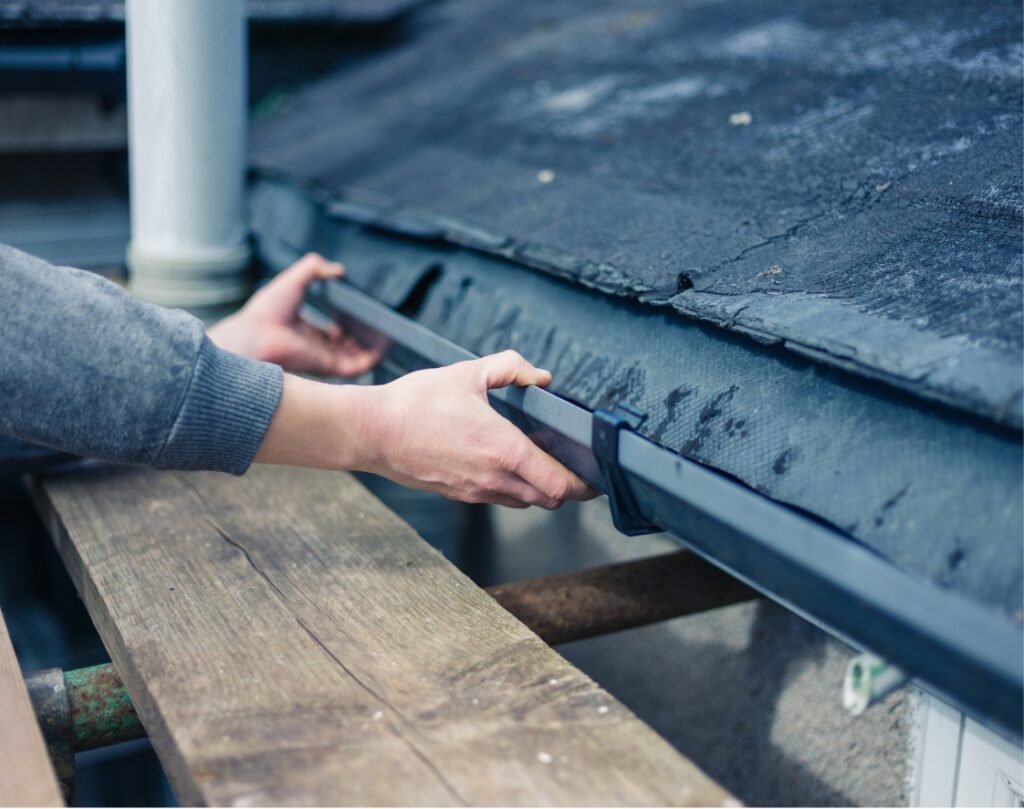 gutter-installer-at-work