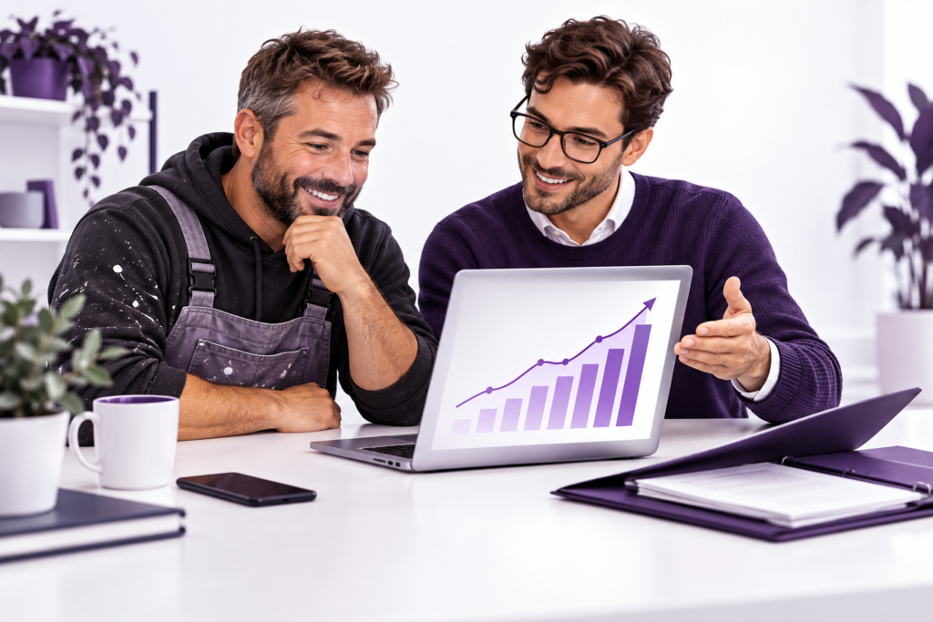 SEO-SPECIALIST-WORKING-WITH-CLIENT