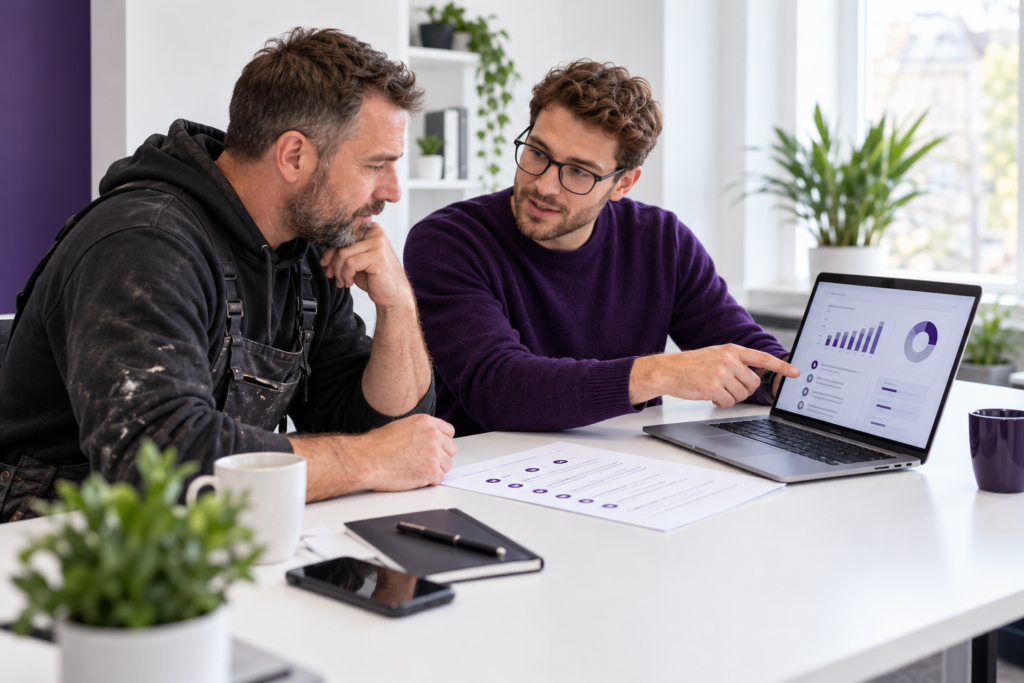 SEO-SPECIALIST-EXPLAINING-SEO-TO-CLIENT